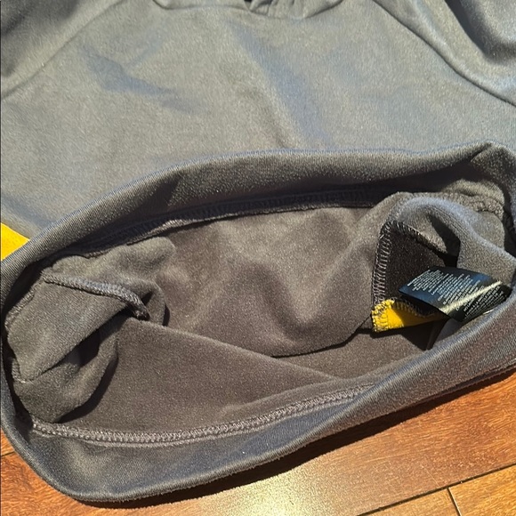 Body Glove Gray and Yellow Color-Blocked Hoodie - Picture 9 of 10